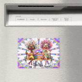 予測できなワインレディース応援マグネット マグネット (インサイチュ (食洗機))