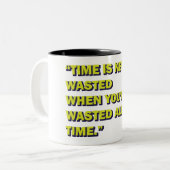 予測できな引用文 ツートーンマグカップ (正面左)