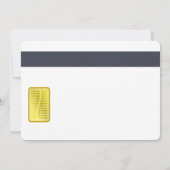 予測できなChill WeddingのライセンスSave the Date セーブザデート (裏面)