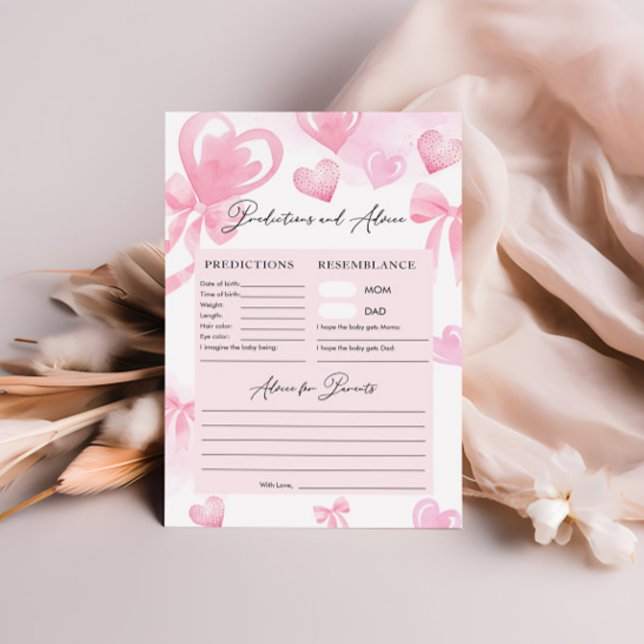 予測とアドバイスバレンタイン赤ちゃんシャワーゲーム (クリエイターアップロード済み)