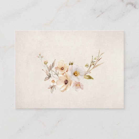 予測カボチャ秋赤ちゃんシャワーゲーム エンクロージャーカード (裏面)