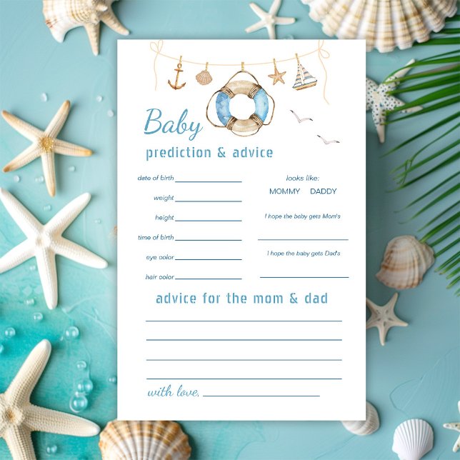 予測航海のアドバイスゲームカード (クリエイターアップロード済み)