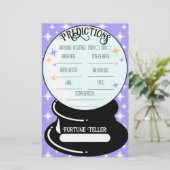 予測、呪文&ウェルウィッシュ! 便箋 (スタンド正面)