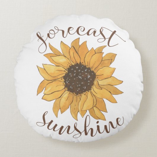 予測：日照 ラウンドクッション (正面)