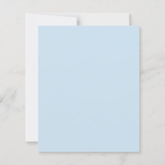 予算ありがとうブルーエレファントベビージャーシャワー (裏面)