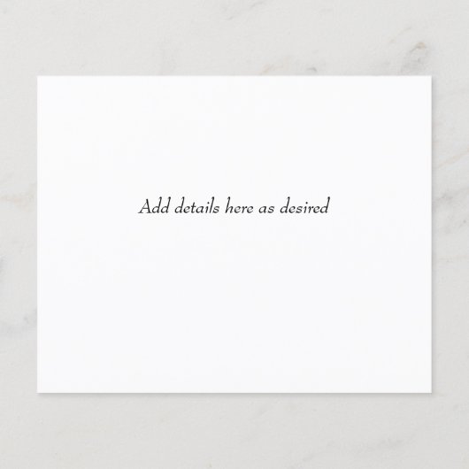 予算ありがとう葬儀記念テンプレート (裏面)