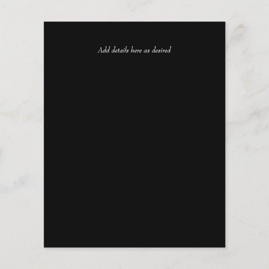 予算ありがとう葬儀記念緑のテンプレート (裏面)