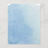 予算いかり航海のベビーシャワーありがとう (裏面)