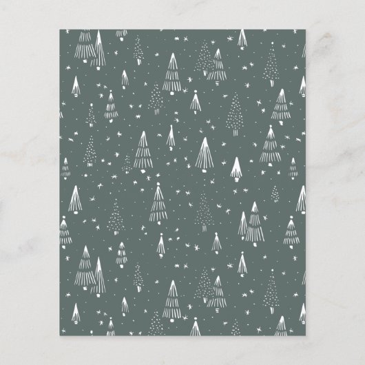 予算うれしそうなブラシ仕上げスクリプトファミリーフォトホリデー (裏面)