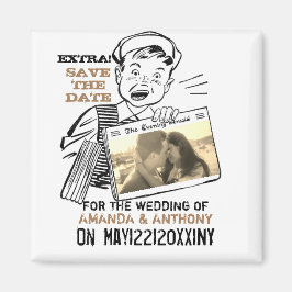 予算おもしろいは日付を保存するフォトマカスタムグネット マグネット