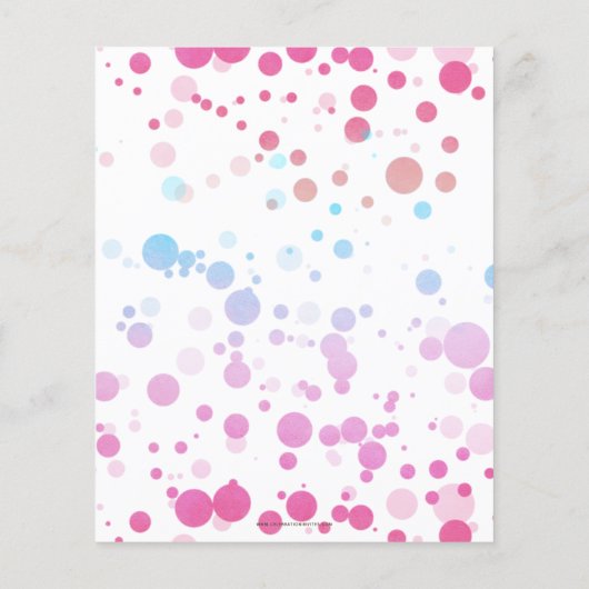 予算おもしろいアイスクリームパーティー誕生日 (裏面)