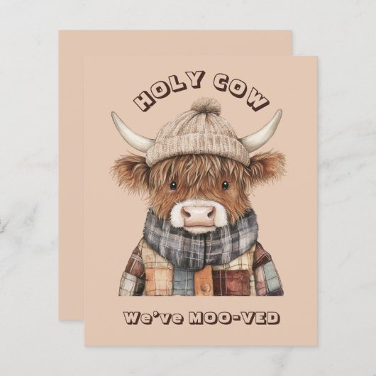 予算おもしろいハイランドカウクリーム新しい住所 (正面/裏面)