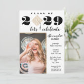 予算おもしろいファクトフォトスクリプトクラス卒業 招待状 (スタンド正面)