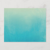 予算おもしろいプールパーティー誕生日招待状 (裏面)