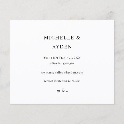 予算おもしろいモダンインスタントフォト日付の保存 (裏面)