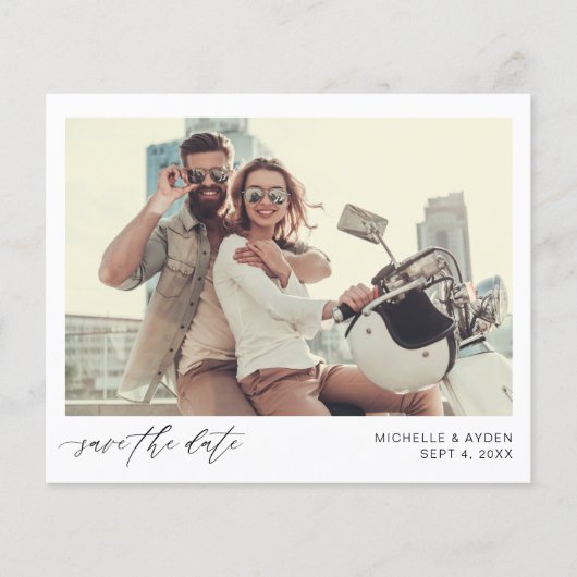 予算おもしろいモダンインスタントフォト日付の保存 (正面)