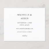 予算おもしろいモダンインスタントフォト日付の保存 チラシ (裏面)