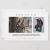 予算おもしろい3いけなフォトクリスマスカード (裏面)