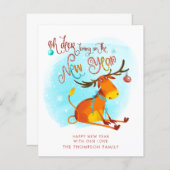 予算おもしろいOh Deer Bring On New Year (正面/裏面)