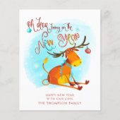 予算おもしろいOh Deer Bring On New Year (正面)