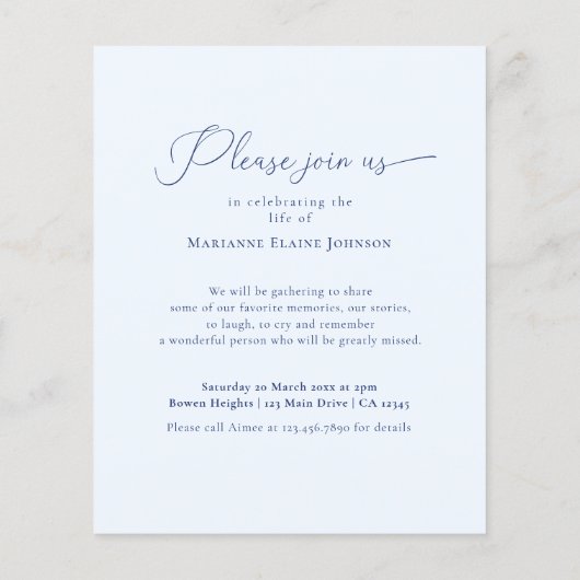 予算お祝いの生活フローラ写真記念館 (裏面)