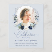 予算お祝いの生活フローラ写真記念館 チラシ (正面)