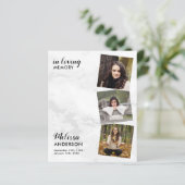 予算お祝いの生活3写真葬儀大理石 (スタンド正面)