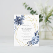 予算お祝いオブライフほこりっぽいブルーフローラ (スタンド正面)