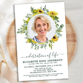 予算お祝いライフサンフラワーユーカリ写真