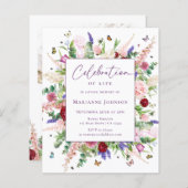 予算お祝いライフフローラメモリアル (正面/裏面)