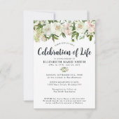 予算お祝いライフフローラ葬儀記念館 ノートカード (正面)