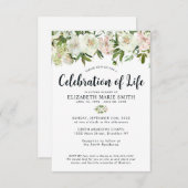 予算お祝いライフフローラ葬儀記念館 ノートカード (正面/裏面)