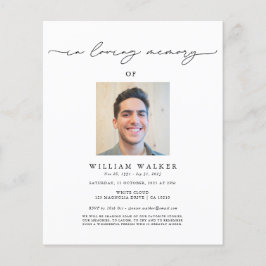 予算お祝いライフ記念招待状 チラシ