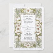 予算お祝い記念撮影プログラム 招待状 (裏面)