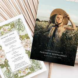 予算お祝い記念撮影プログラム 招待状