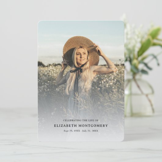 予算お祝い記念撮影プログラム 招待状 (スタンド正面)