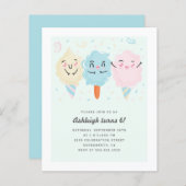 予算かわいいかわいいシュガーキャンディーキッズ誕生日 (正面/裏面)