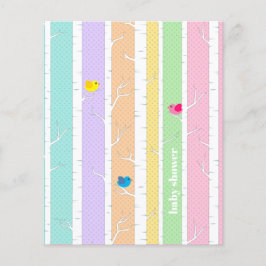 予算かわいいウッドランド森林虹の赤ちゃんシャワー