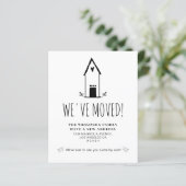 予算かわいいミニマル引っ越しました新しい住所の移動 (スタンド正面)