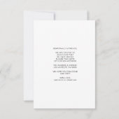 予算かわいいミニマル引っ越しました新しい住所の移動 ノートカード (裏面)