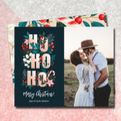 予算かわいいメリークリスマスフォトカード チラシ