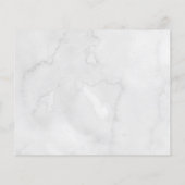 予算かわいい灰色の水の色の象の赤ちゃんシャワー (裏面)