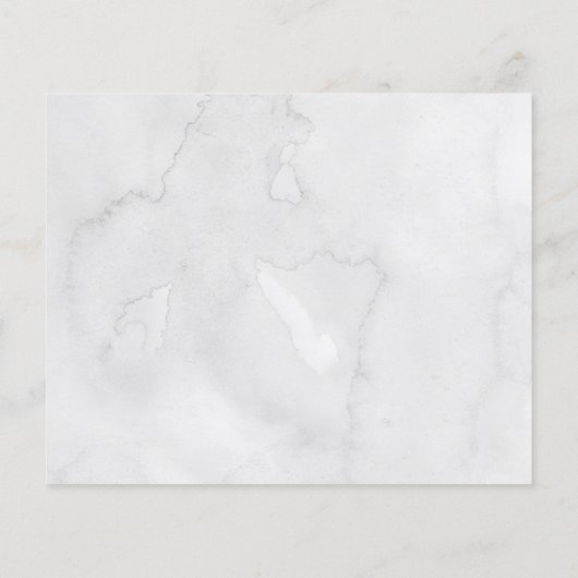 予算かわいい灰色の水の色の象の赤ちゃんシャワー (裏面)