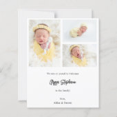 予算かわいい4数々のフォトヴェルティベビー発表 (裏面)