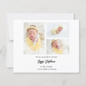 予算かわいい4数々の写真ベビー発表 (裏面)