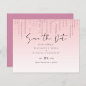 予算かわいらしの日救付ガーリーグリッターピンク (正面/裏面)