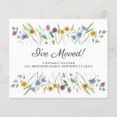 予算がワイルドフラワーの動きを伝える (正面)