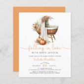 予算が恋に落ちる秋のフローラ赤ちゃんシャワー (正面/裏面)