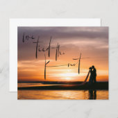 予算が結び付いたKnot Photo Elopementの発表 (正面/裏面)