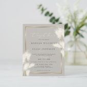 予算が美しいエレガントアイボリーパンパスグラス (スタンド正面)